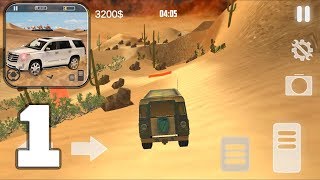 Offroad Jeep Driving 4x4 Desert Adventure - Mobile Gameplay Walkthrough Part 1 (iOS, Android) screenshot 5