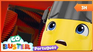 Que Horror, O Lava -Jato | Go Buster em Português | Desenhos Animados para Crianças