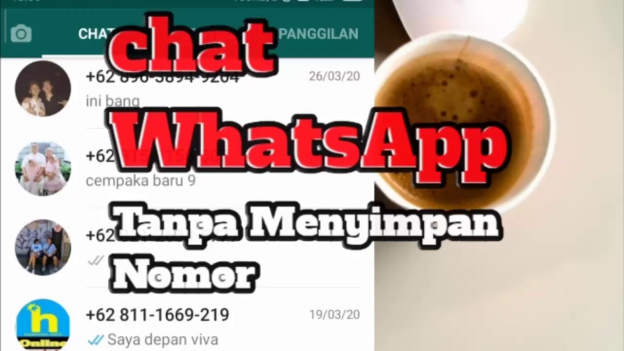 Cara kirim pesan WhatsApp tanpa save nomor HP 