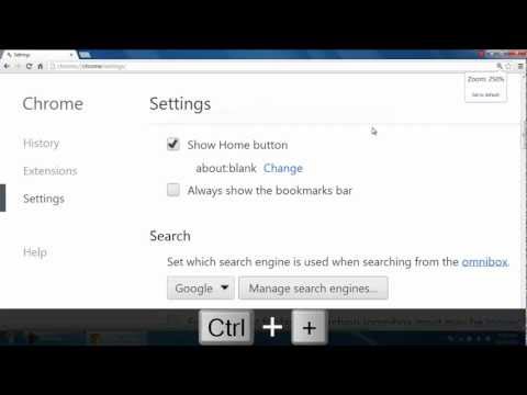Video How to Zoom in Chrome - youtube