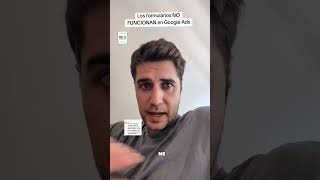 Los formularios no funcionan en #googleads