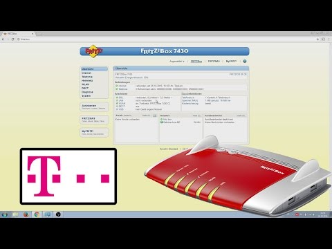 Fritzbox am Telekom DSL Anschluss einrichten