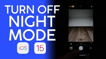 How to Turn Off Night Mode on iPhone iOS 15