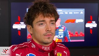 Charles Leclerc: Very tough race | Qualifying Interview Azerbaijan GP2025