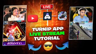 Turnip App Se Short Live Kaise Kare 💯🔥 How To Live Stream With Turnip App screenshot 2
