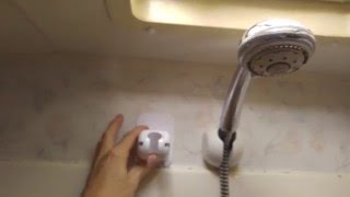 Review and Installation of an Adjustable Shower Head/Wand Holder ~ Put The Water Where You Want It!!