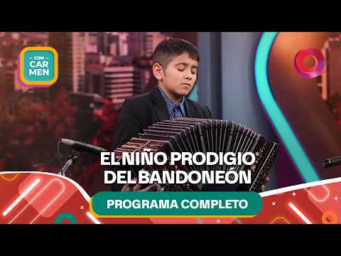 Fabricio, el niño prodigio del bandoneón | #ConCarmen Completo - 01/10 - El Nueve