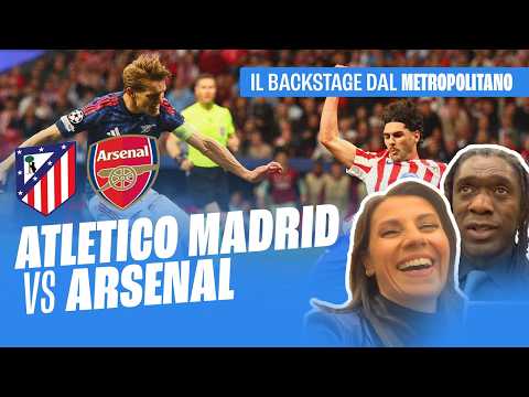 Atletico Madrid 1-1 Arsenal | Backstage at the Metropolitano