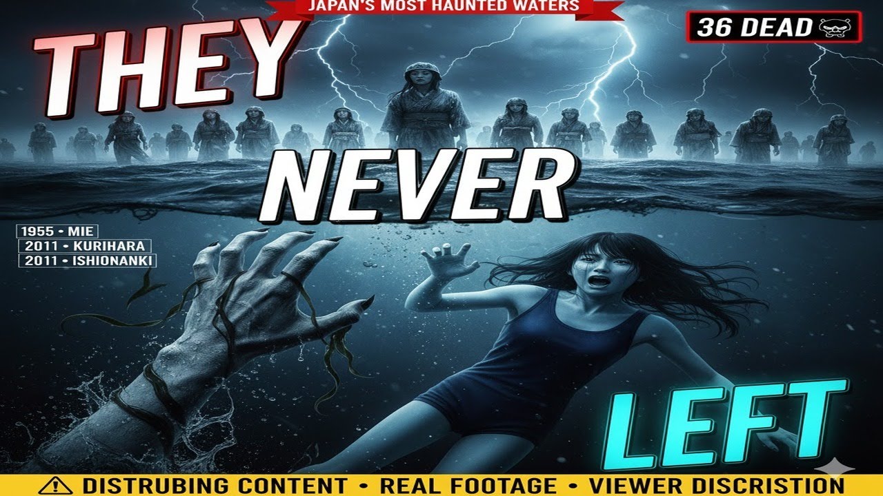 THEY NEVER LEFT THE WATER: 3 True Japanese Drowning Ghosts That Still Hunt Today