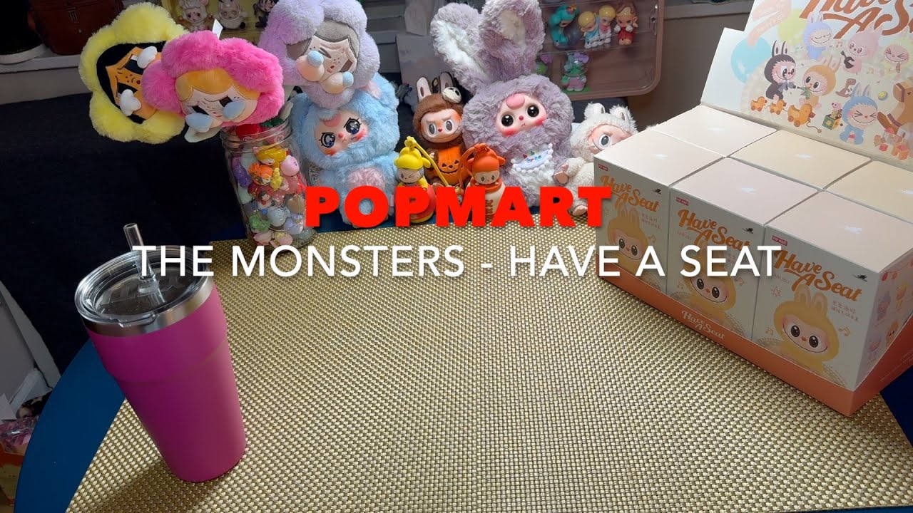 Pop Mart Labubu - The Monsters Have a Seat Full Unboxing! - YouTube