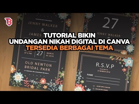 Cara membuat video undangan pernikahan melalui Canva, kekinian dan praktis  | LIFE HACK