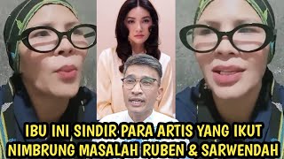 This woman calls out celebrities jumping into Ruben Onsu and Sarwendah's feud