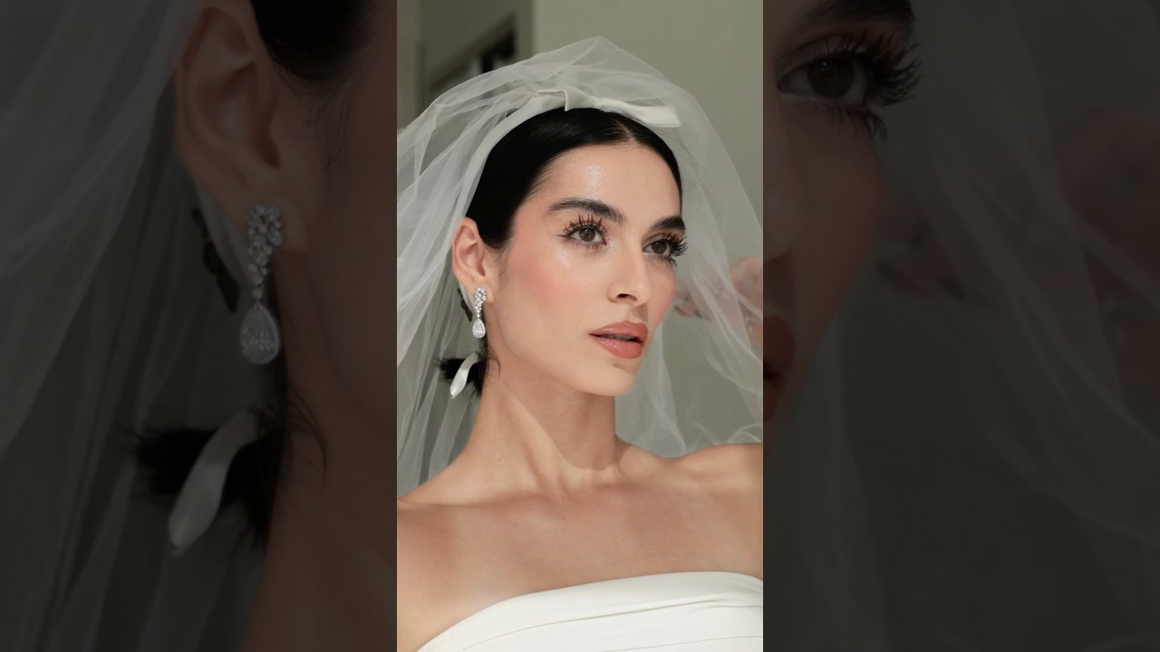 classy wedding makeup🥹😍 we are taking our wedding pictures in three weeks, should I do this look?￼