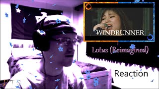 PTB Reaction | WINDRUNNER | Lotus | Reimagined