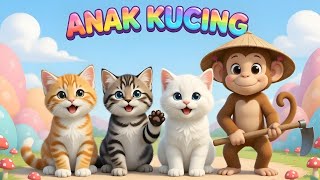 LAGU ANAK 🇮🇩 ANAK KUCING MEONG MEONG - KITTEN SONG - LAGU ANAK BALITA VIRAL