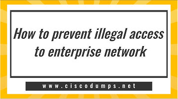 【ThinkMo】How to prevent illegal access to enterprise network#Cisco #CCNA #CCNP #CCIE #network