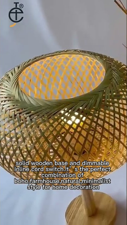 TB0024 Rattan Table Lamp#pendantlight #shorts #lighiting #rattan #newarrivals