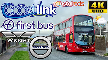 [First Bus Eastern Counties: Coastlink X11 Belton to Norwich via Gorleston, Great Yarmouth & Acle]