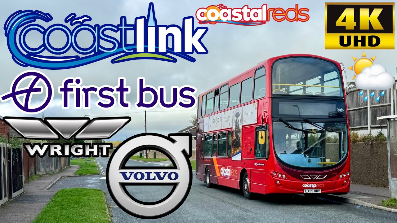 [First Bus Norfolk: Coastlink X11 Belton to Norwich via Great Yarmouth] Wright Gemini 2 Volvo B9TL