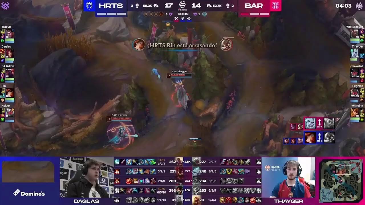 BL tiếng việt. LOS HERETICS VS BARÇA ESPORTS - FINAL - PLAYOFFS