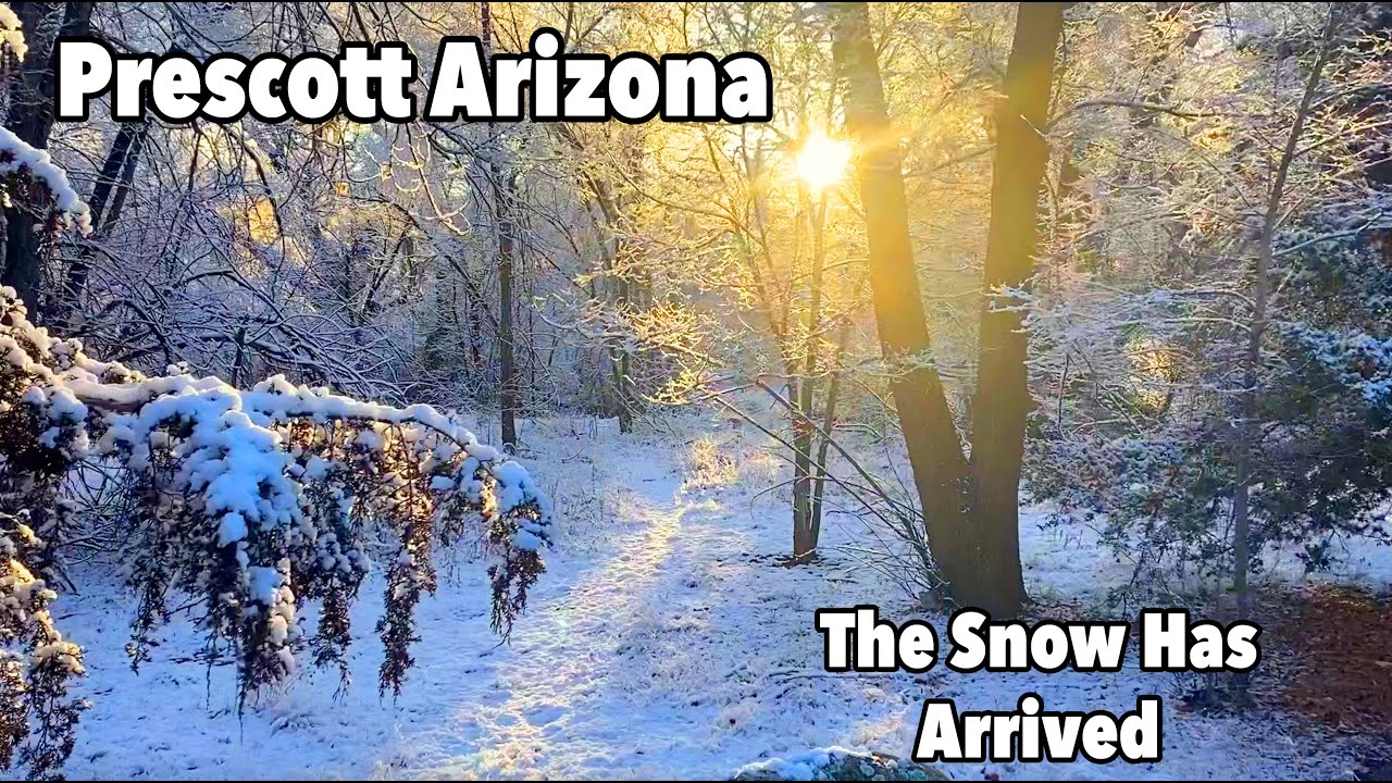 Prescott Arizona The Snow Has Arrived YouTube prescott-arizona-the-snow-has-arrived-youtube
