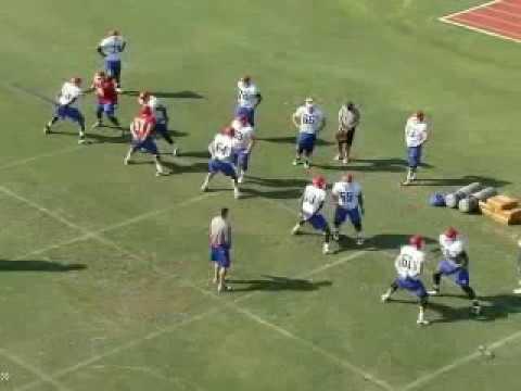 Tech Offensive Line LA Tech Offensive Line Drills 2012 (Sound) - YouTube