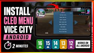 How To Install CLEO CHEAT MENU GTA VICE CITY ANDROID 10/11/12/13 | Cleo Cheats Gta VC | Cleo Menu screenshot 4