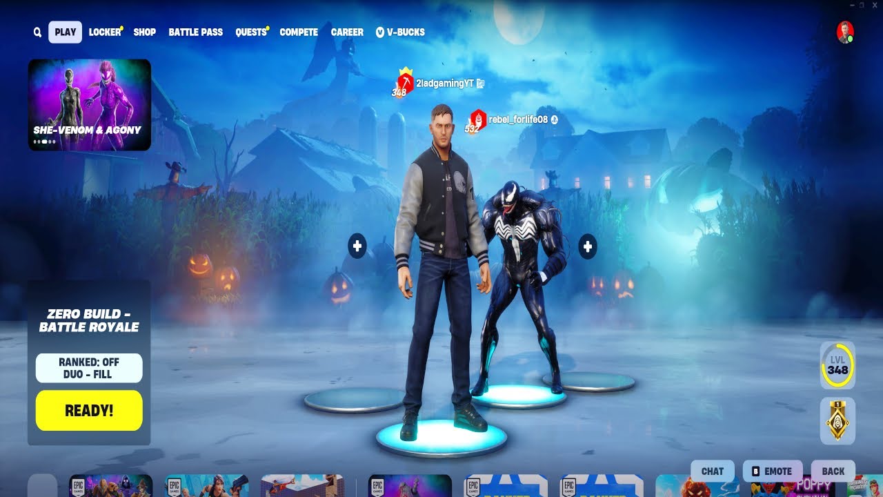 LIVE FORTNITE ZERO BUILD 69 TOO 100 SUBS - YouTube