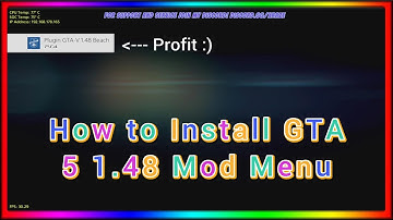 [PS4,1.48,JB] How to Install GTA5 Mod Menu on Latest Patch + Download