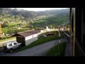 Berner Oberland-Bahn  train departure fromr Grindelwald Sony nex 5n video sample