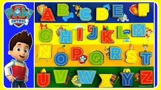 Learn ABC Alphabet with Paw Patrol!  ABC Alphabet Learning YouTube Video For Babies, Toddlers, &amp; Kid