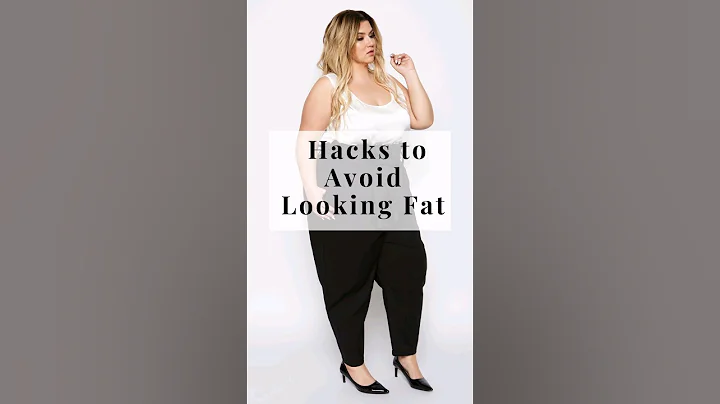 Hacks to Avoid Looking Fat | What not to wear to look awesome 😎 #fashion #shorts #viral