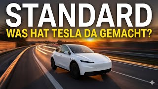 Was hat Tesla da gemacht? Model Y Standard Stahlfelgen Dilemma?