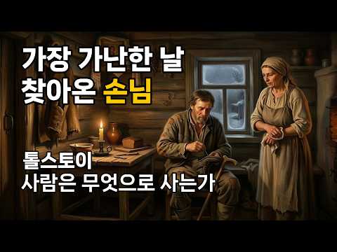 A Must-Read in Life | The Truth of Existence | Leo Tolstoy: What Men Live By (Korean Audiobook)