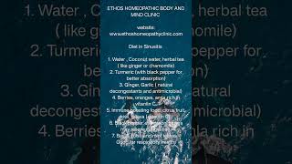 # Diet in Sinusitis