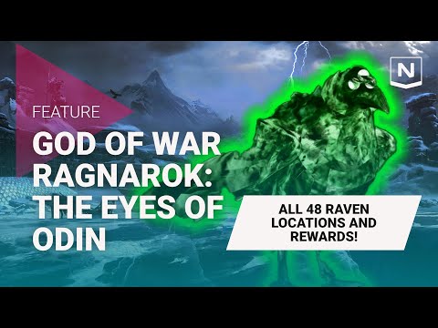 God of War Ragnarok - Eyes Of Odin - All Raven Locations and Rewards