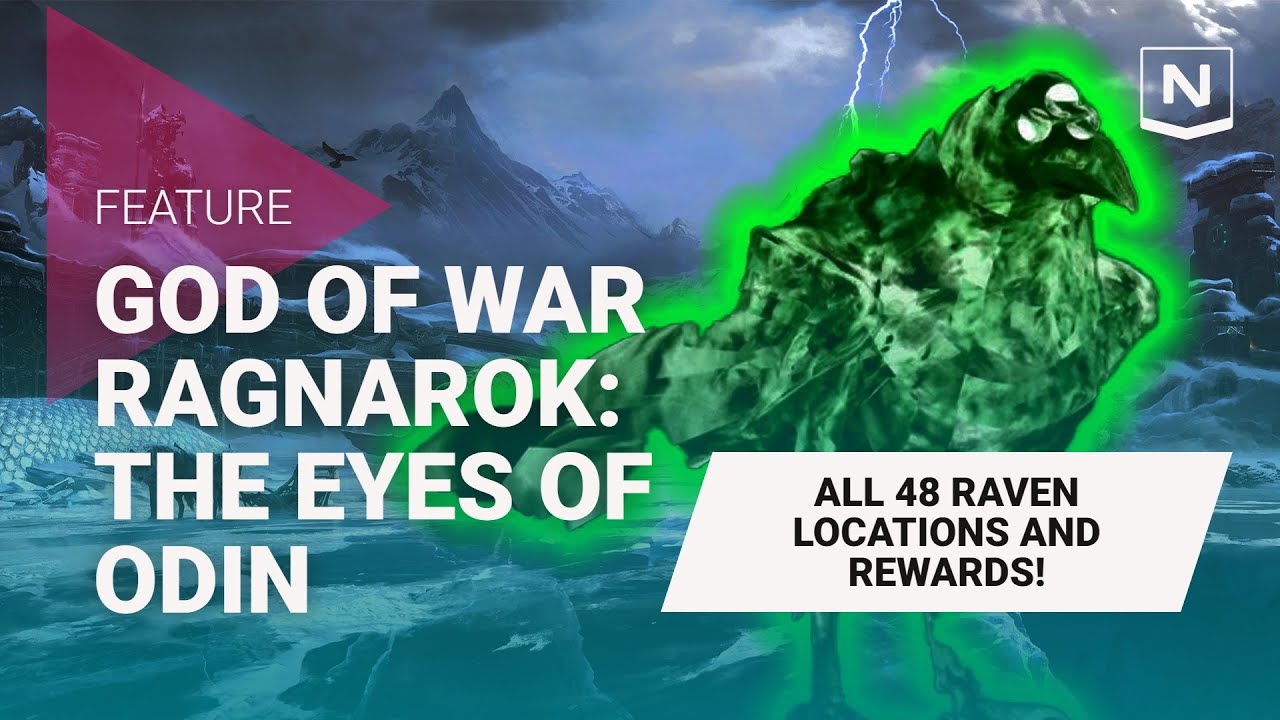 God of War Ragnarok - Where to find Odin's Ravens in Alfheim