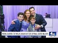 Dad learns to walk again after freak swing incident left him paralyzed | NBC New York