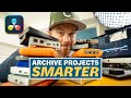 Save Hard Drive Space DaVinci Resolve 17 Media Management Tutorial Save Hard Drive Space DaVinci Resolve 17 Media Management Tutorial