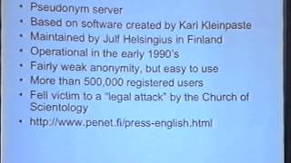 Black Hat USA 2004 - The Anonymity Toolkit