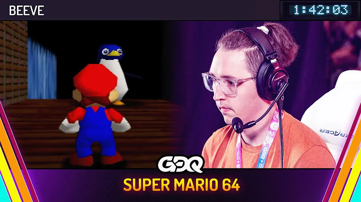 Super Mario 64 by beeve in 1:42:03 - Summer Games Done Quick 2025