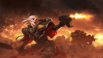 Suno AI - Вадим Уваров - Пылающие сердца / Flaming Hearts / Adepta Sororitas Warhammer 40000