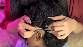 ASMR Behind the Ear Scalp Check & Scratching | Inaudible Whisper + No Talking 💤 (2 Versions)