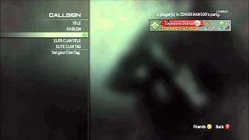 MW3 CLAN TAG GLITCH **AFTER PATCH**