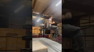 Arabian Moonsault 🤯#backflip #prowrestling #acrobatics #wwe #tna
