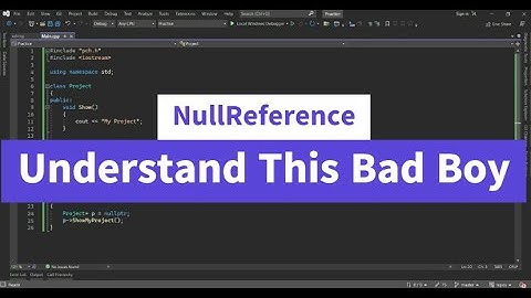 Null Reference Exception In C++ | Explained in Easy To Understand Terms