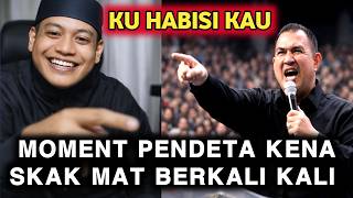 THE MOMENT THE PASTOR WAS CHECKMATED REPEATEDLY, UNABLE TO SHOW DATA ON ISLAM VS CHRISTIANITY