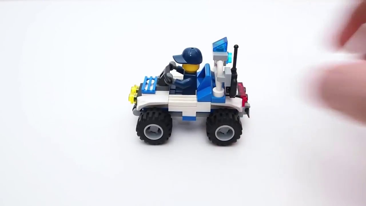 lego police quad bike