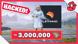 I Hacked Levinho’s Account  ($3,000,000)