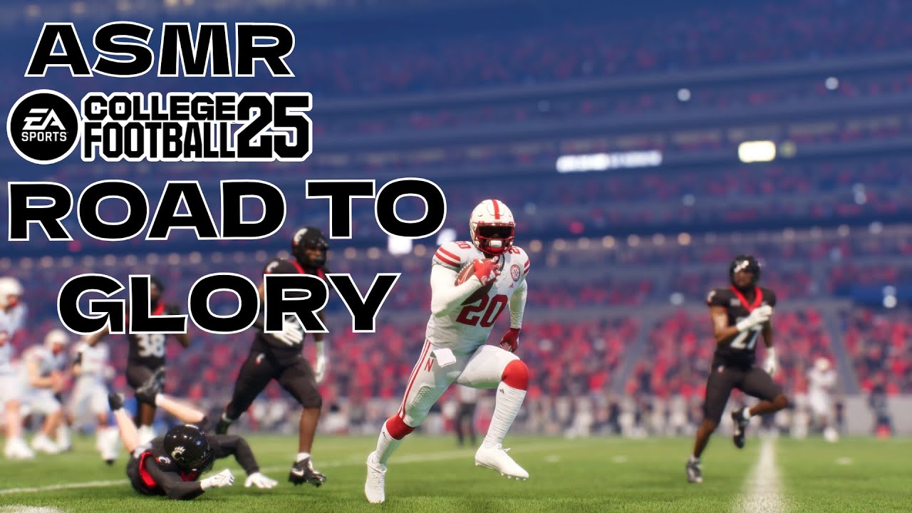 ASMR Gaming - College Football 25 | Road to Glory Season RB, Ep.1!